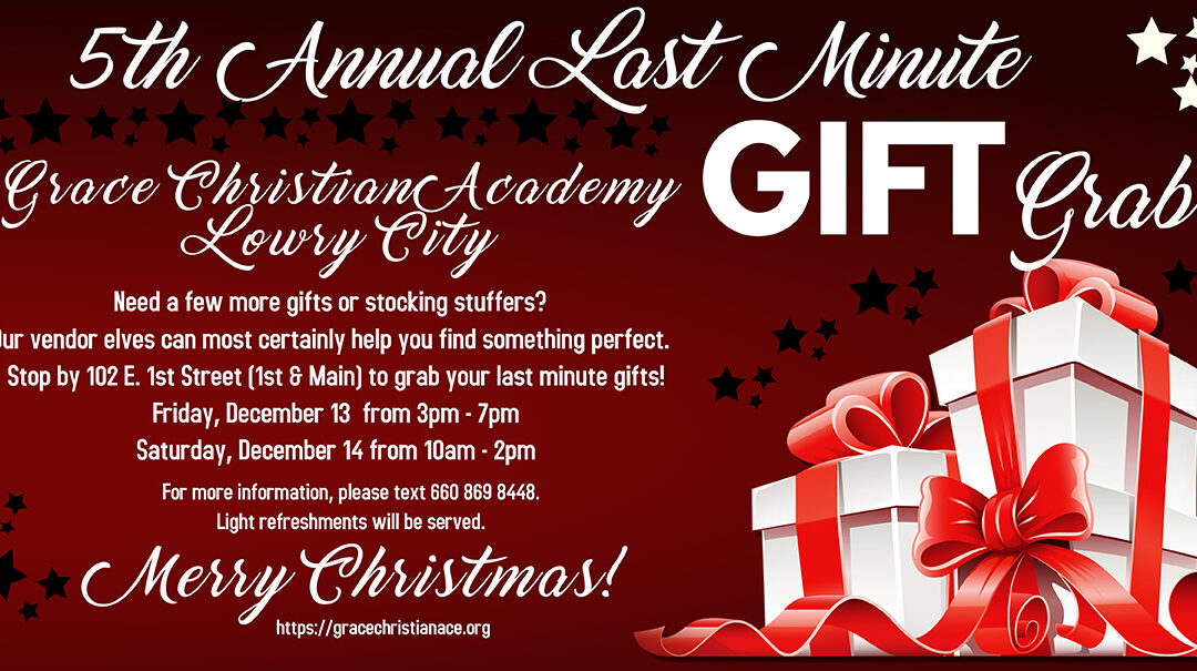 5th Annual Last Minute Gift Grab