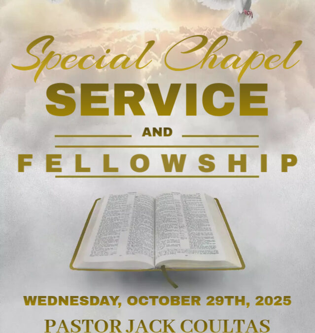 Special Chapel Service 10-29-25