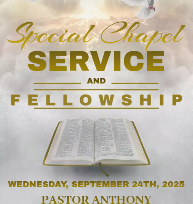 Special Chapel Service 09-24-25